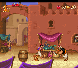 Aladdin (USA) (Beta) In game screenshot